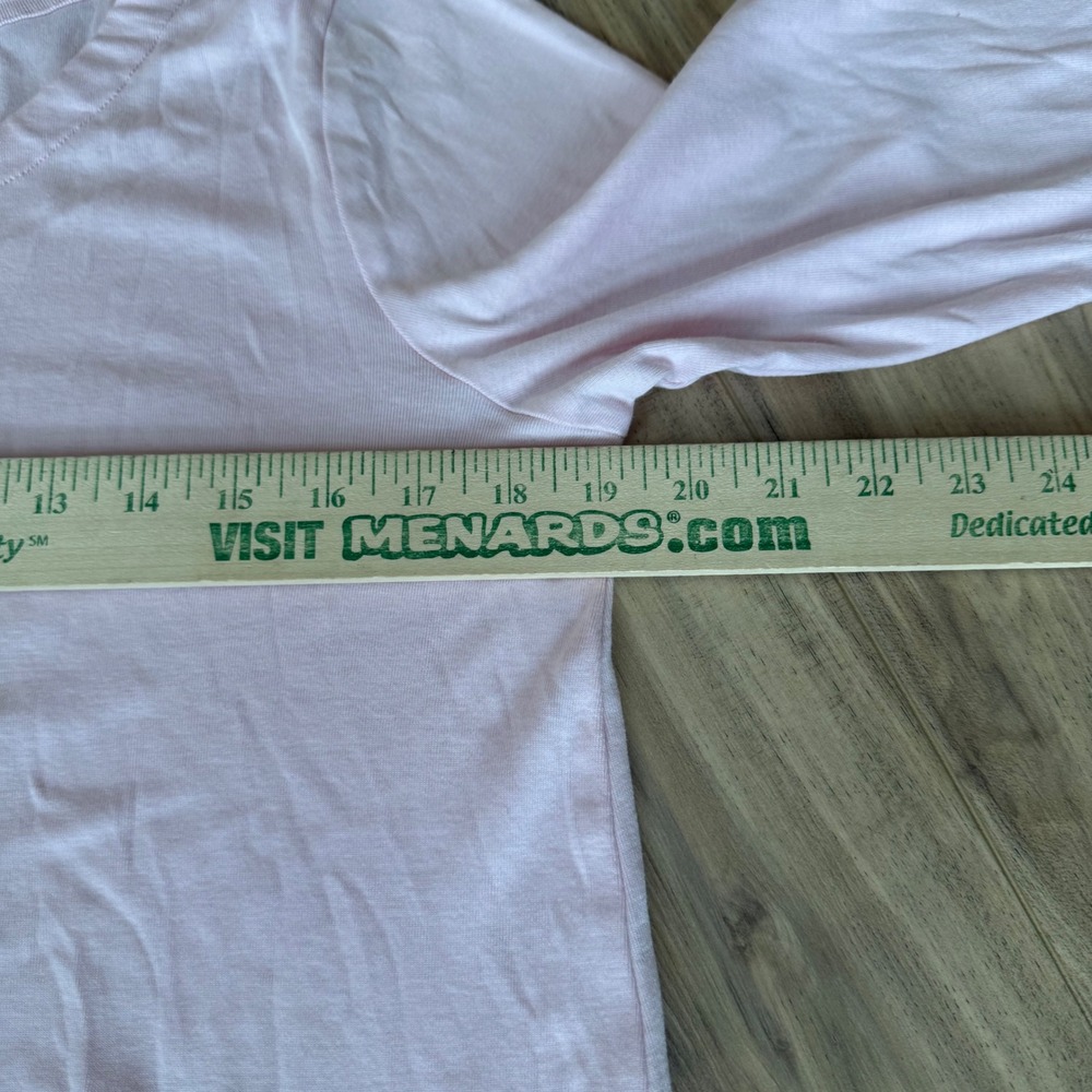 JJill lot  Pink Perfect Pima 3/4 Sleeve Seamed Tee M & Teal  Tunic M Pima Cotton - Picture 7 of 11